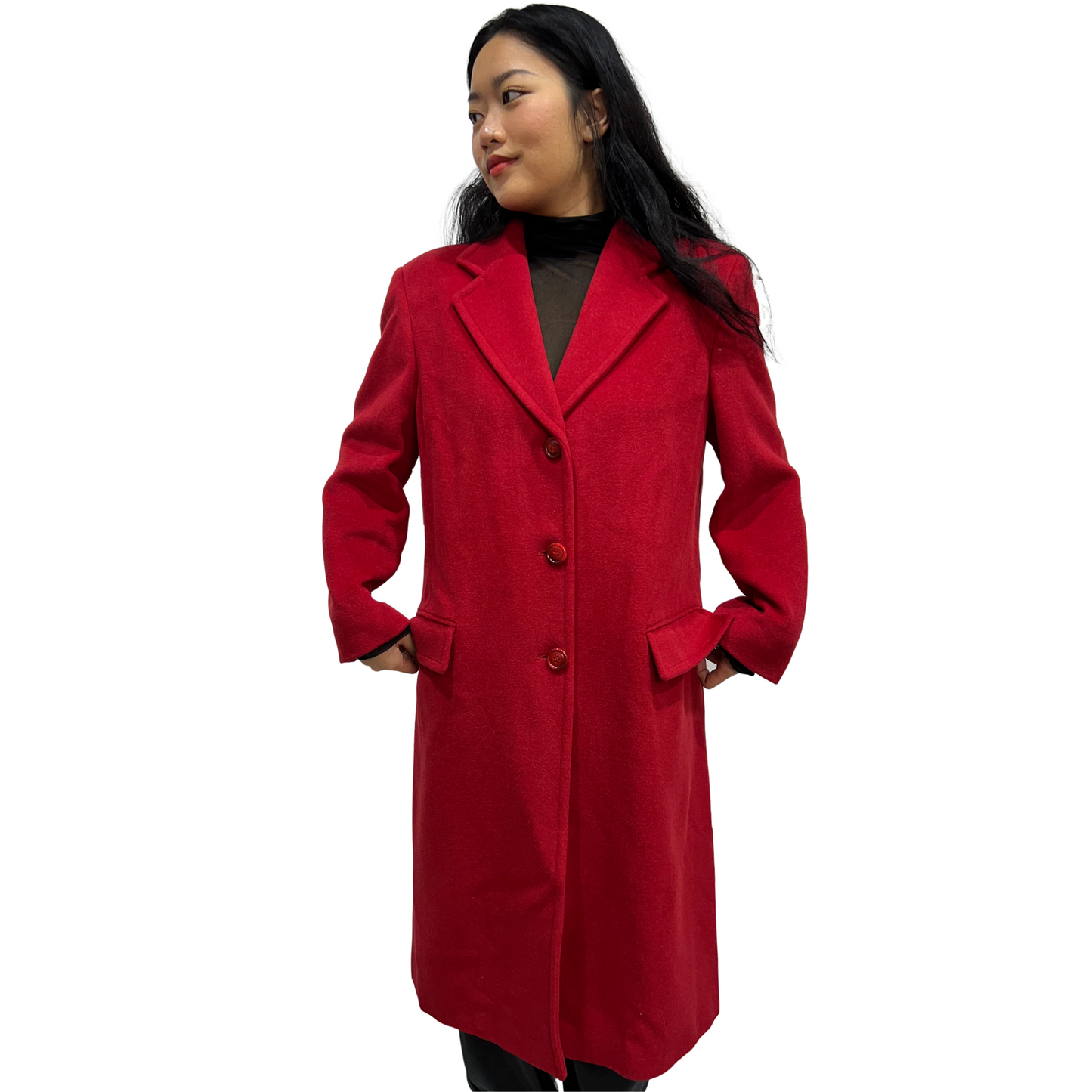 The Marella Ruby Red Coat