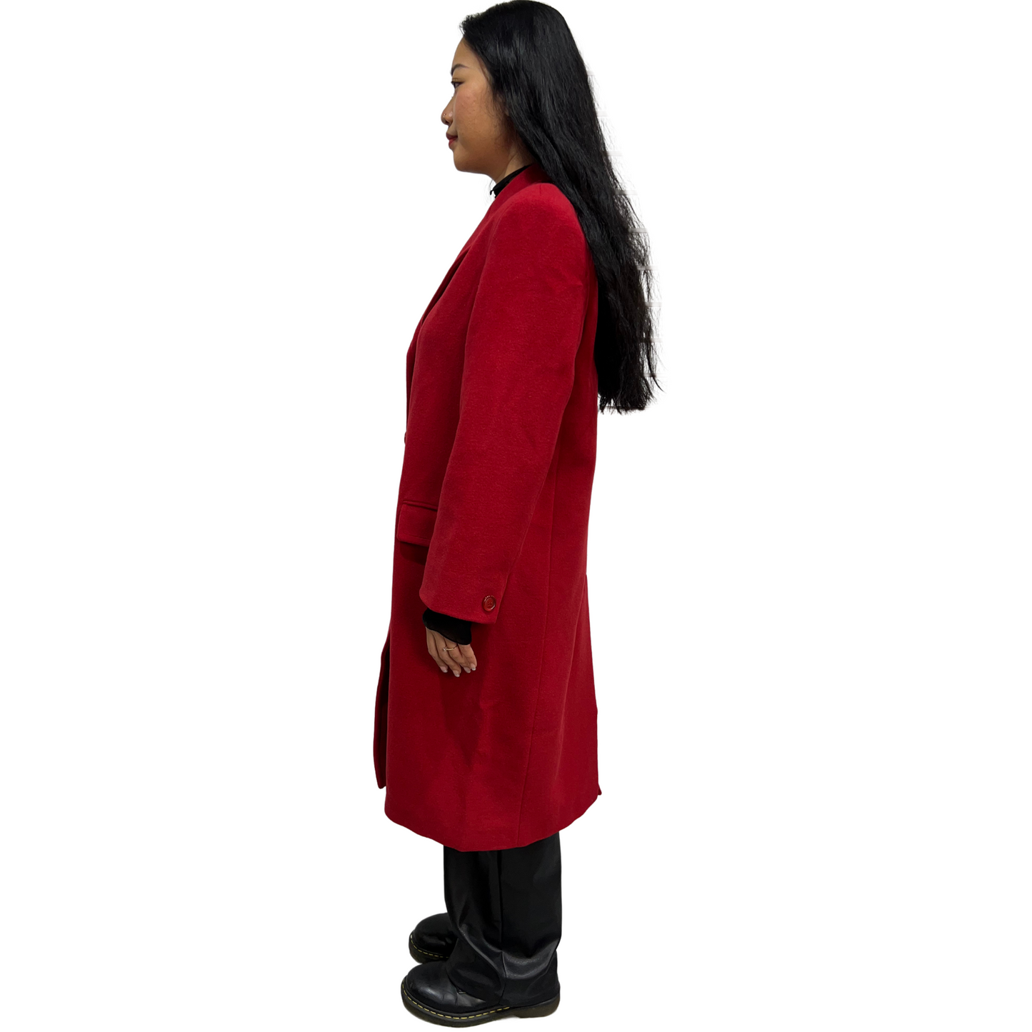 The Marella Ruby Red Coat