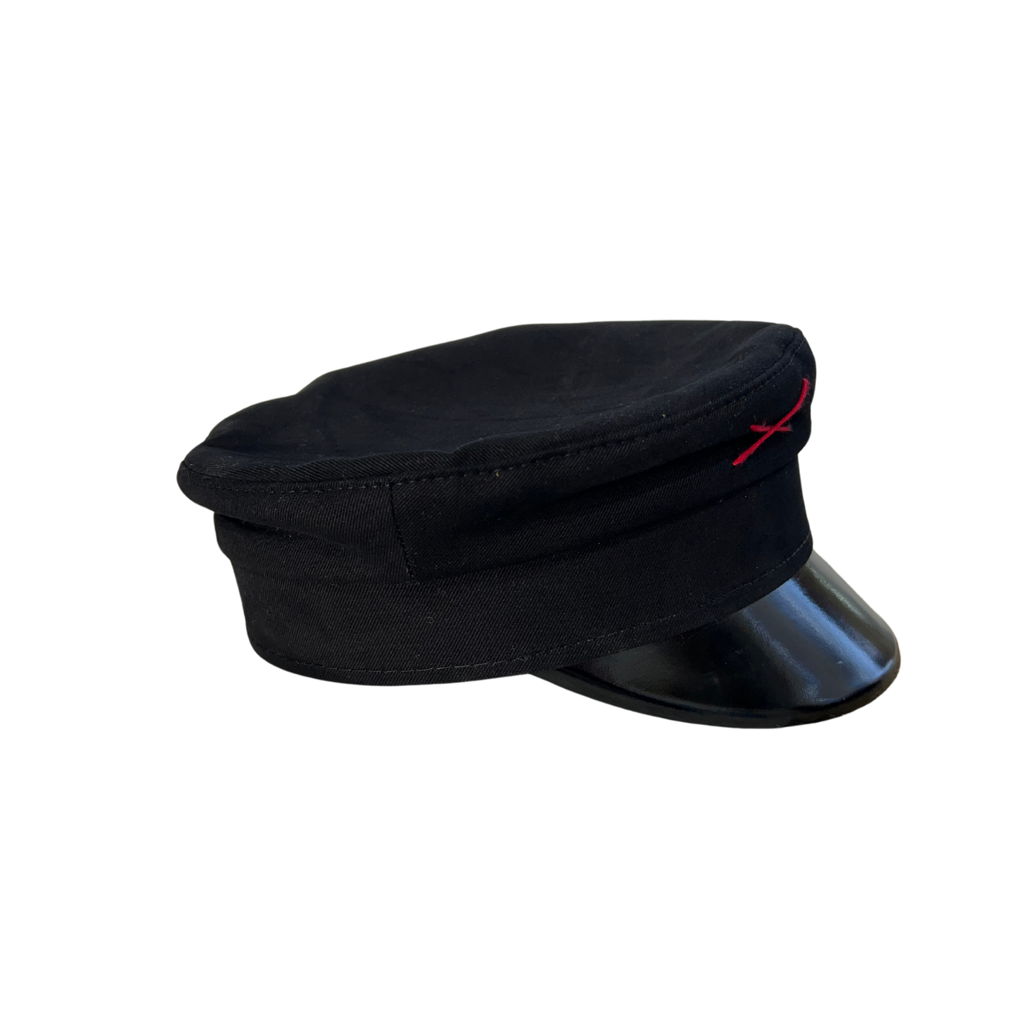 Ruslan Baginskiy hat Originally Baker Boy Hat Black And Red