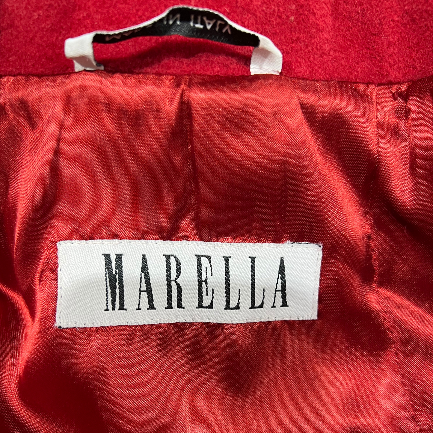 The Marella Ruby Red Coat