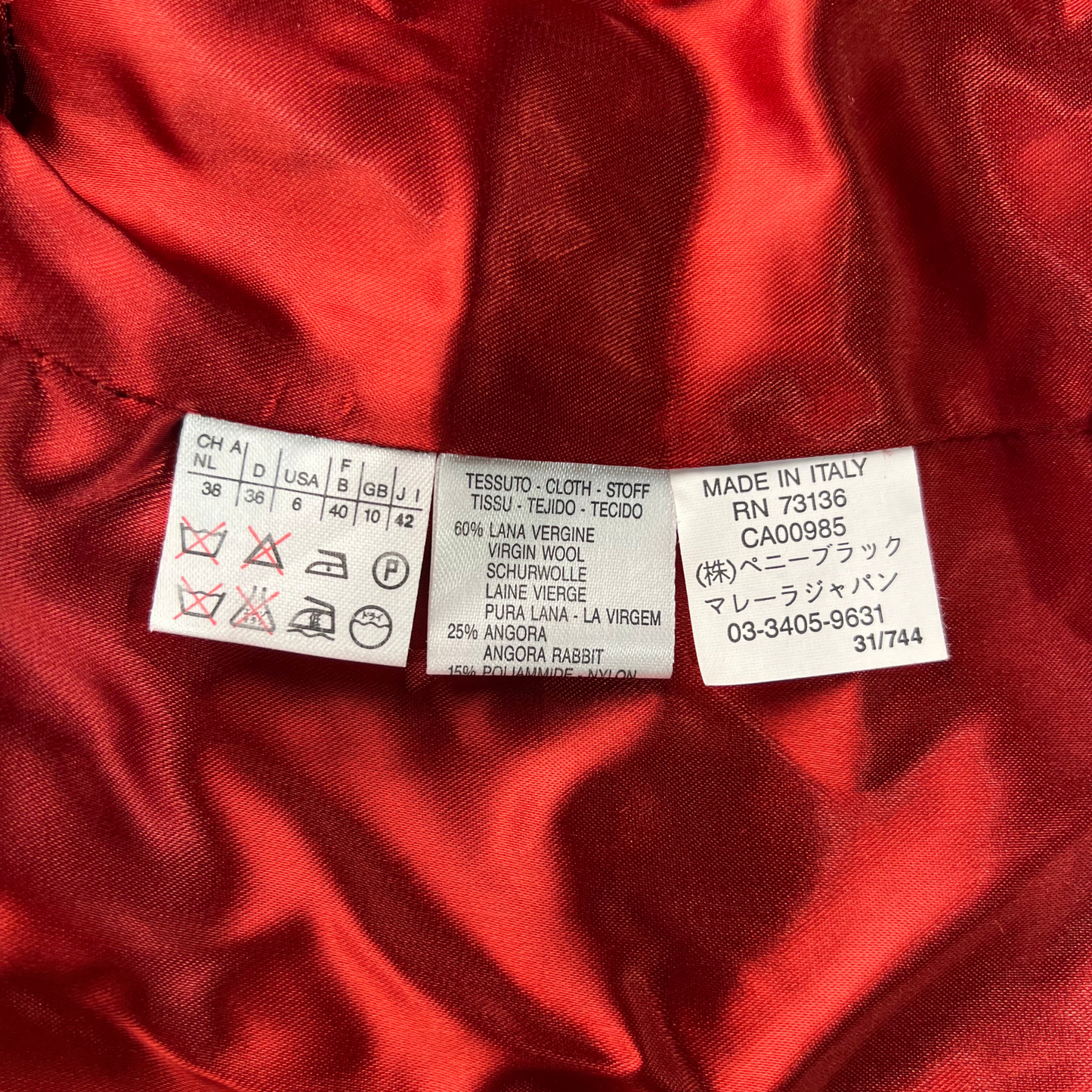 The Marella Ruby Red Coat