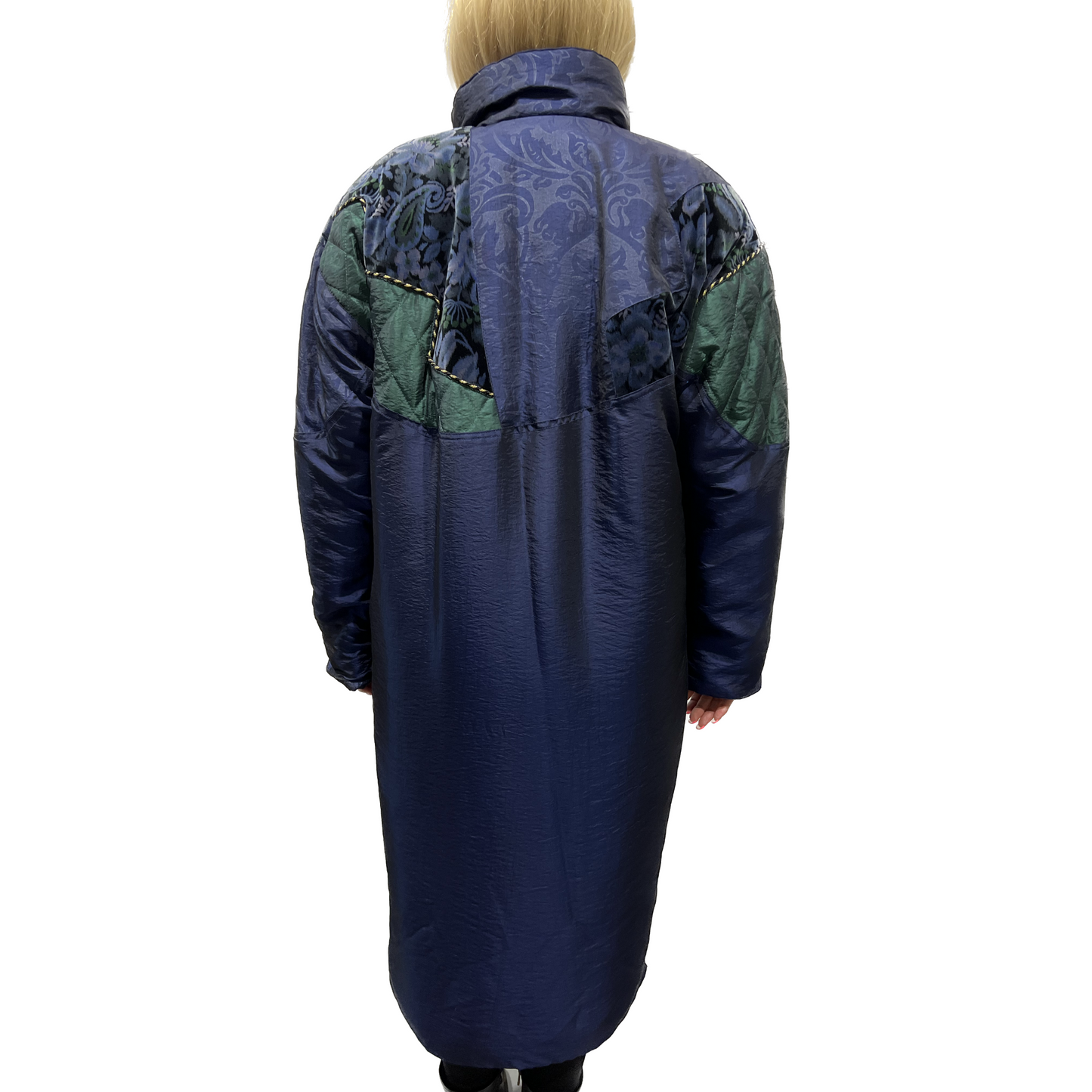 Pizzaz Vintage Long Puffy Trenchcoa
