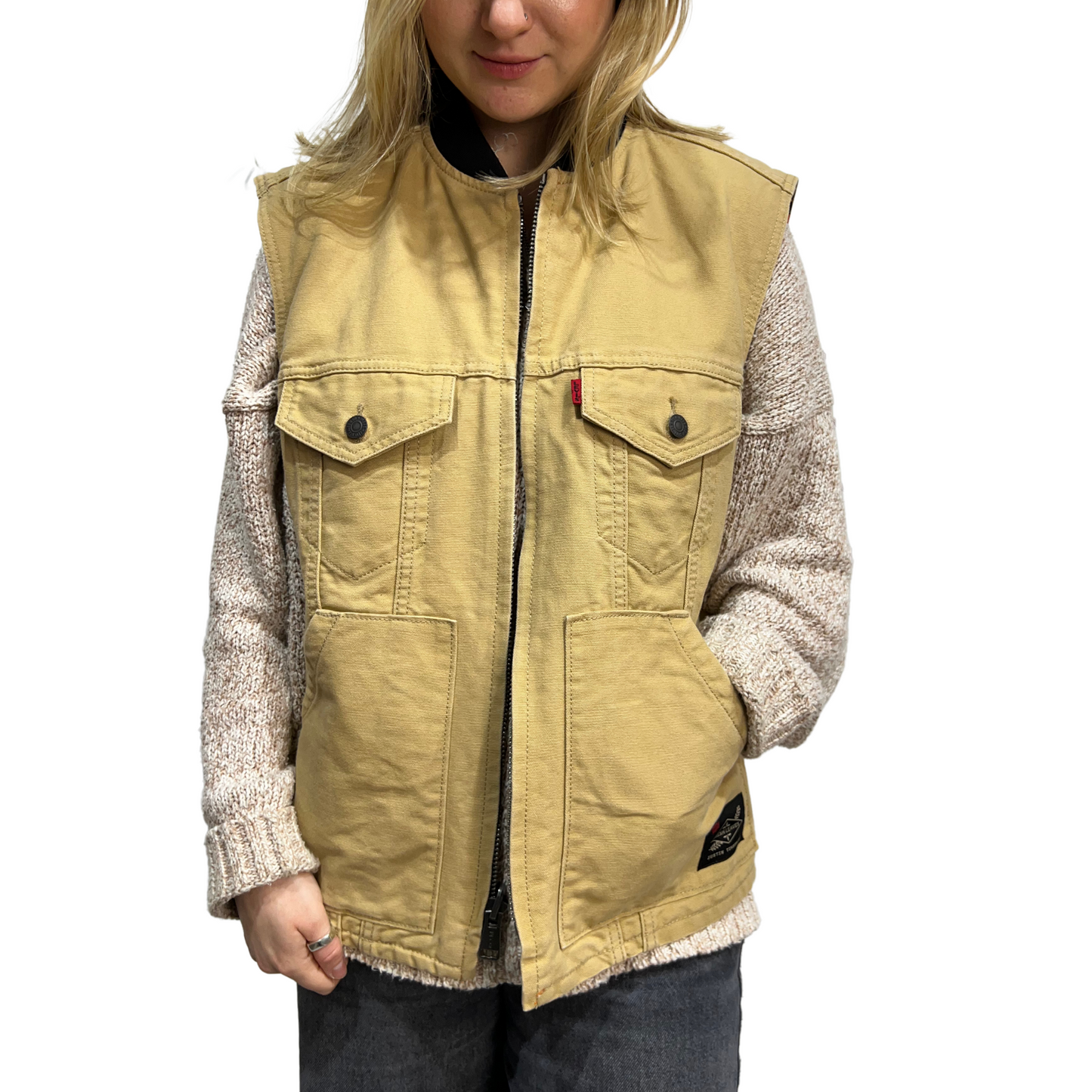The Levi's Reversible Camo Work Vest