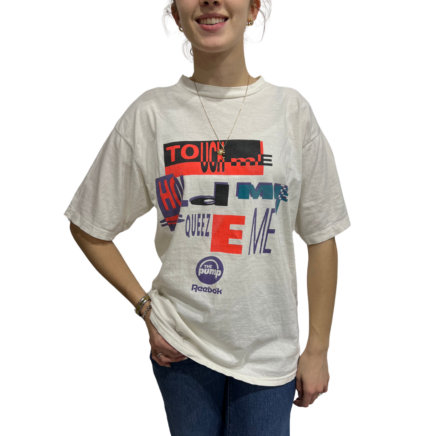 Vintage 90s Reebok Graphic T-Shirt*