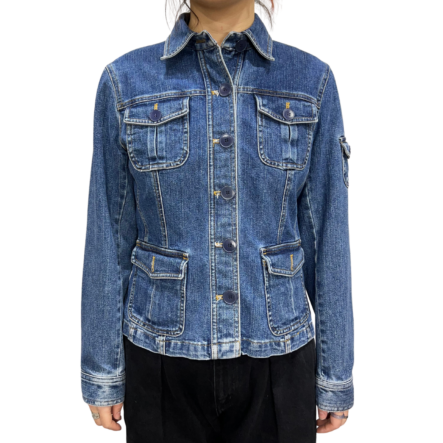 Vintage Jones New York Sport Stretch Denim Jacket*