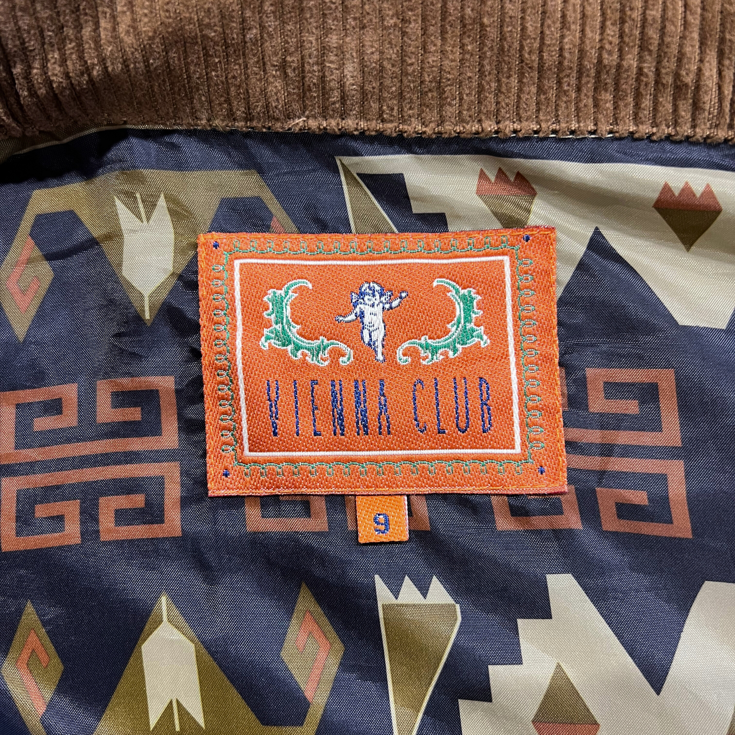 Vintage Vienna Club Embroidered Bomber Jacket*
