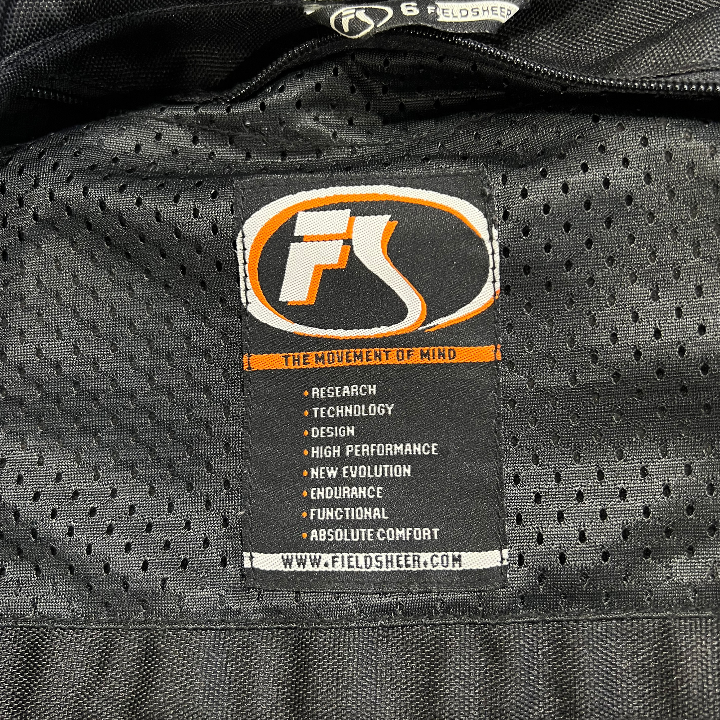 Fieldsheer Black Motorcycle Jacket*