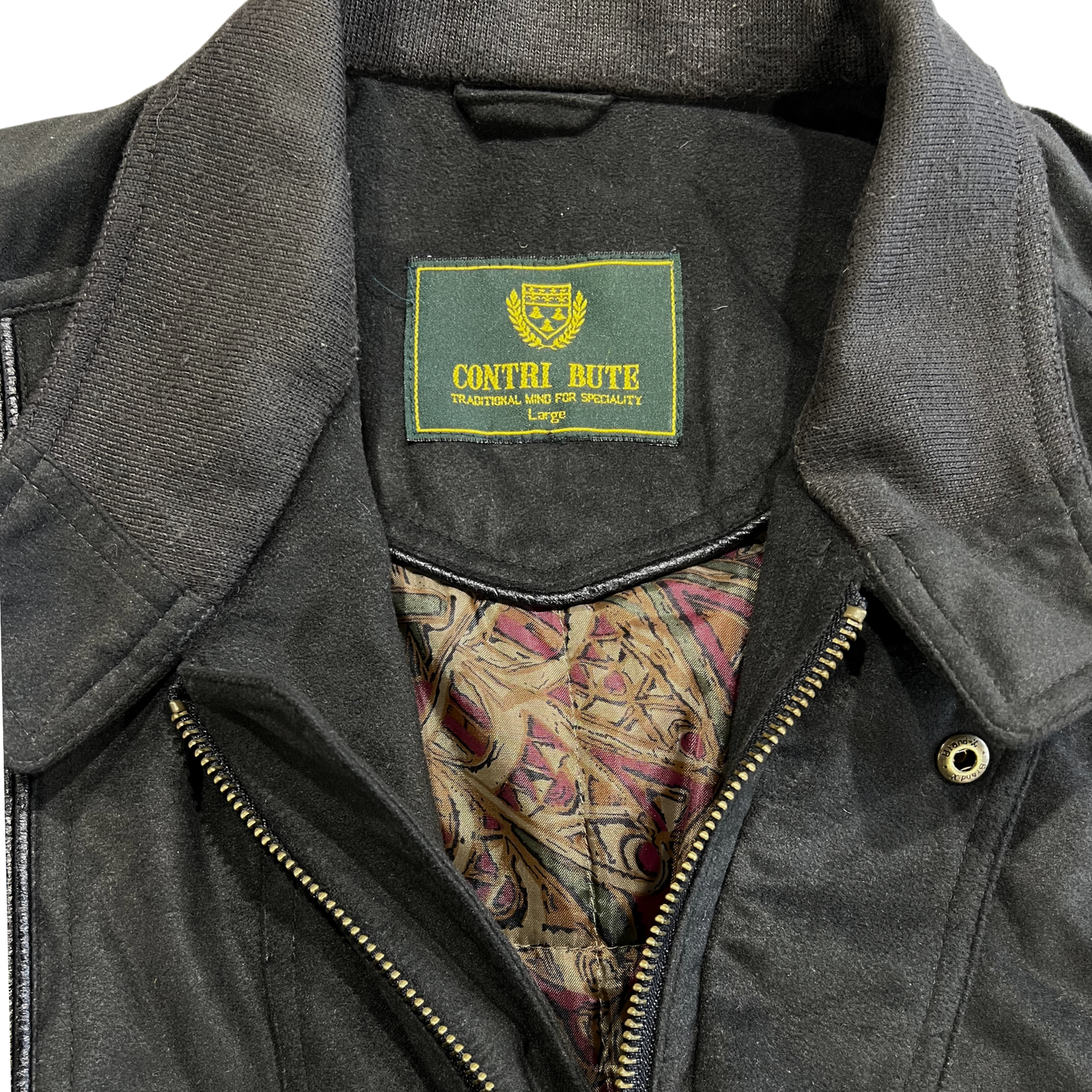 Vintage Contri Bute Bomber Jacket*