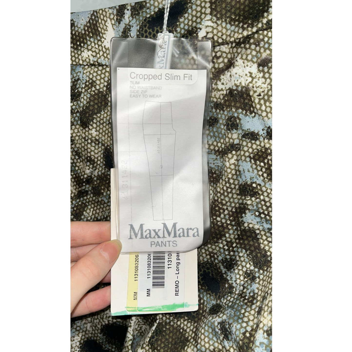 Max Mara Brand New Kaki Pants