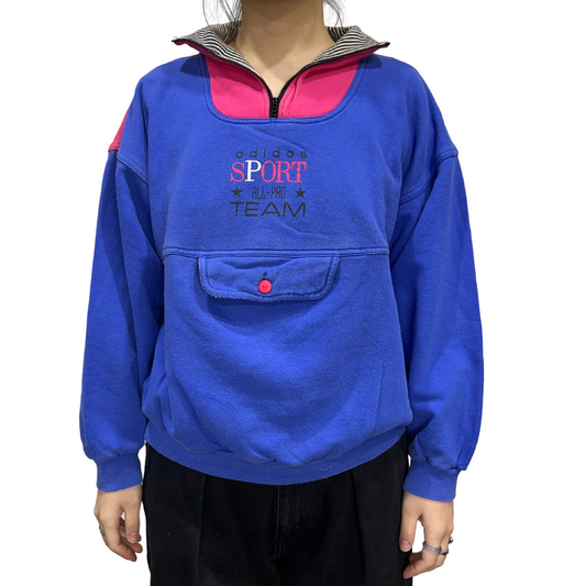 Vintage Adidas Sport All-Pro Team Fleece Pullover*