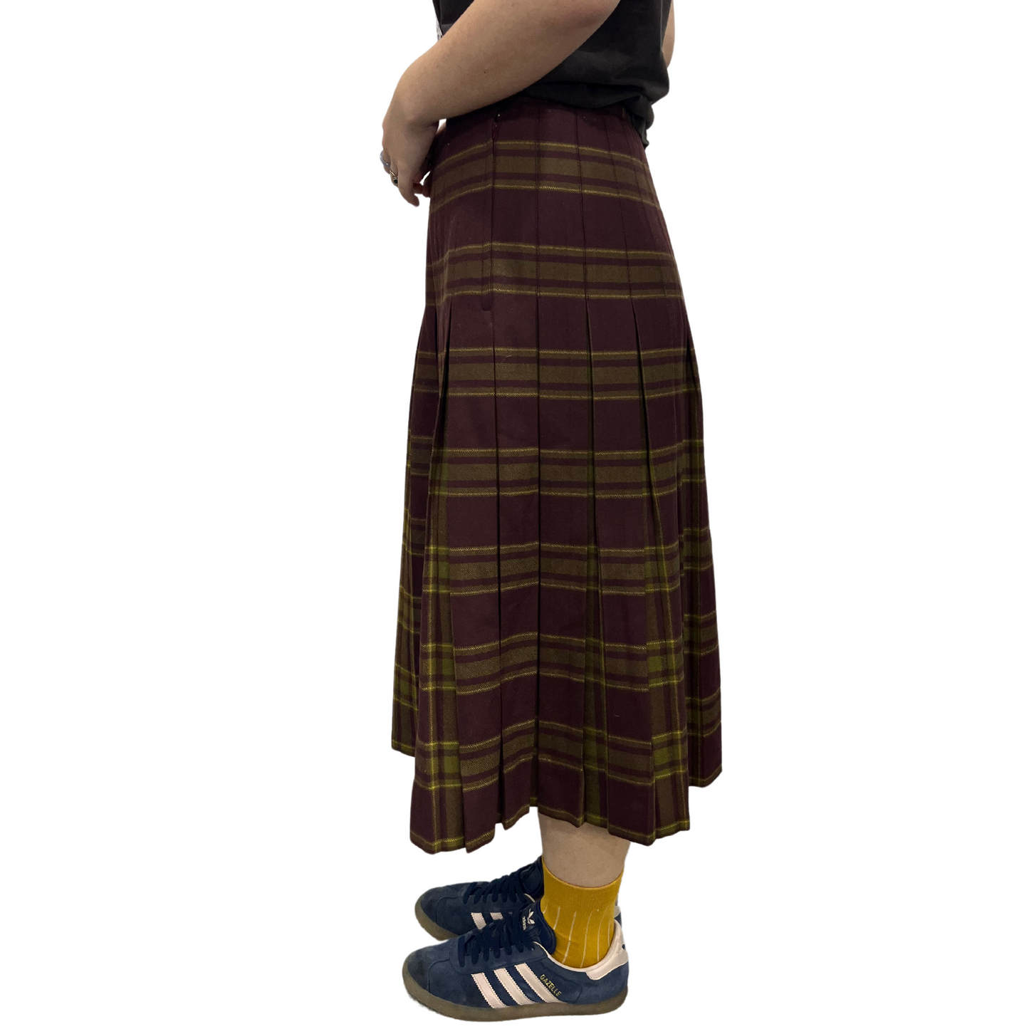 Dalkeith Plaid Pleated Skirt