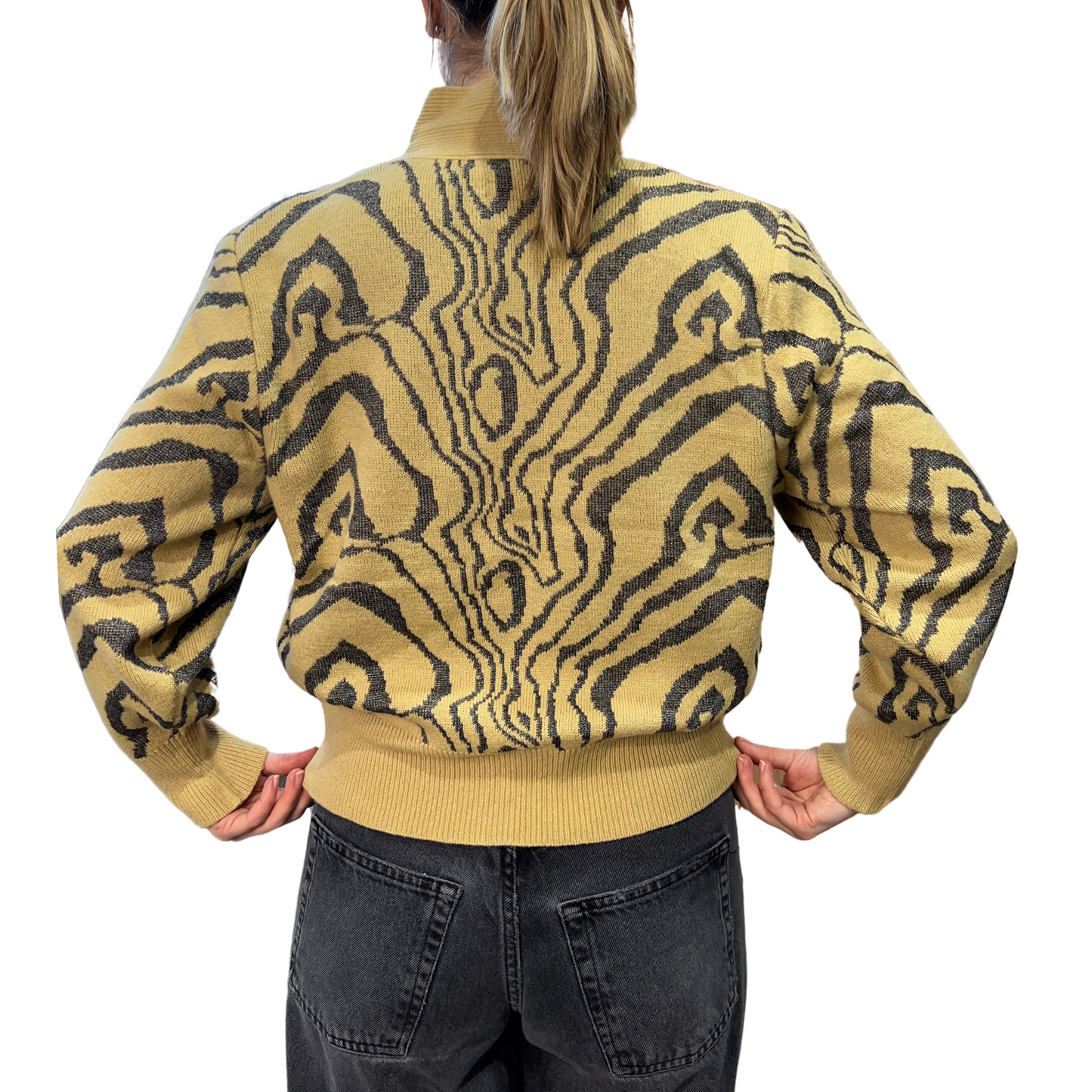 Three-X Excellence Wool Mock Neck Sweater