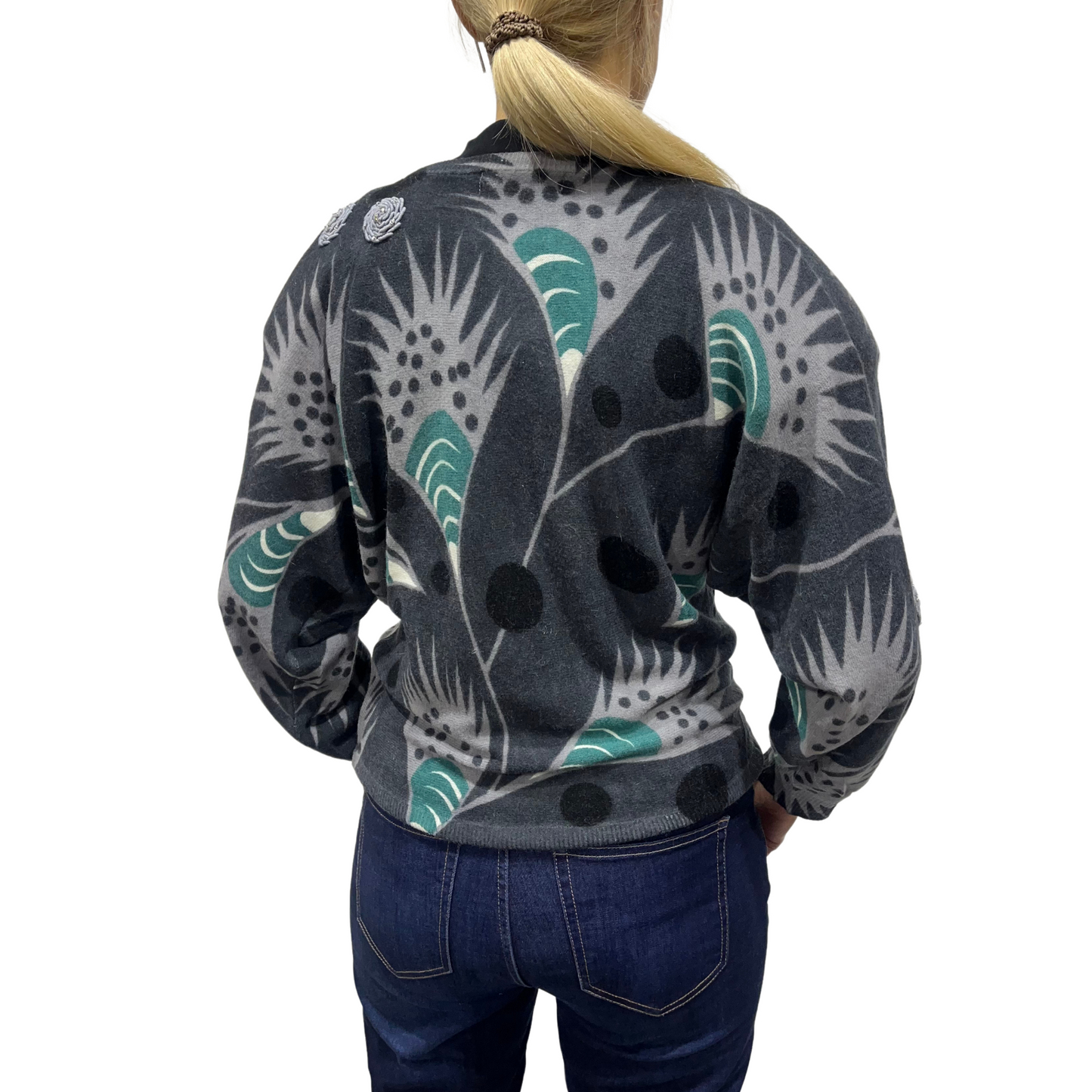 D.G. Paris Vintage Embroidered Sweater