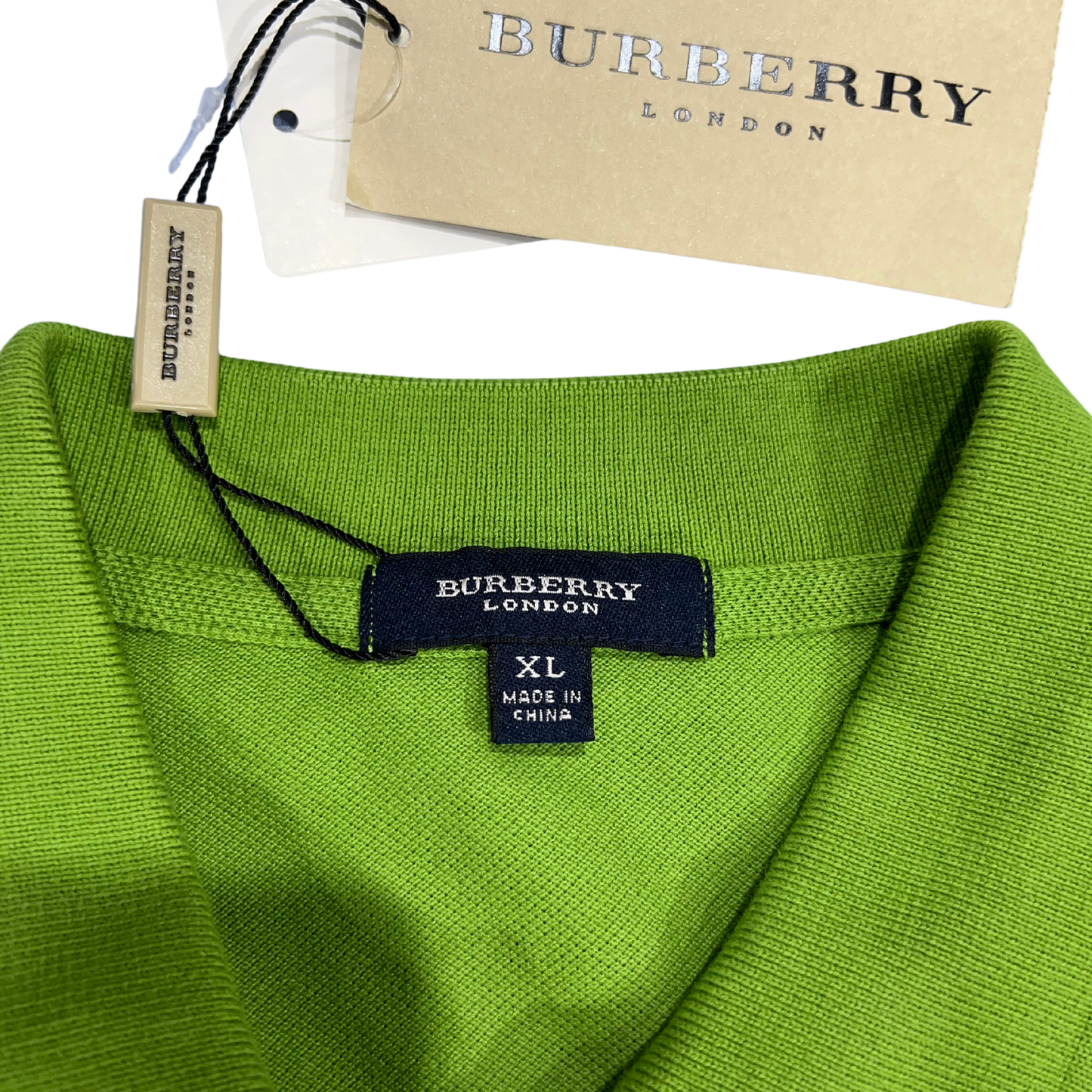Burberry Green Polo Shirt*