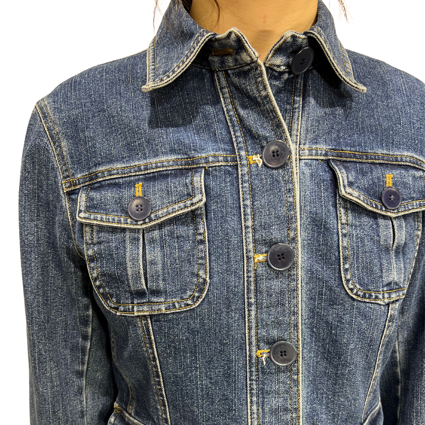 Vintage Jones New York Sport Stretch Denim Jacket*