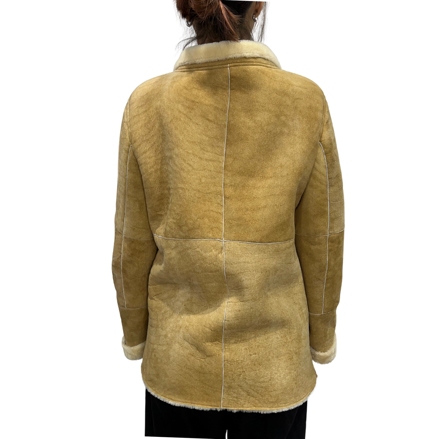Vintage Monks Italia Shearling Jacket*