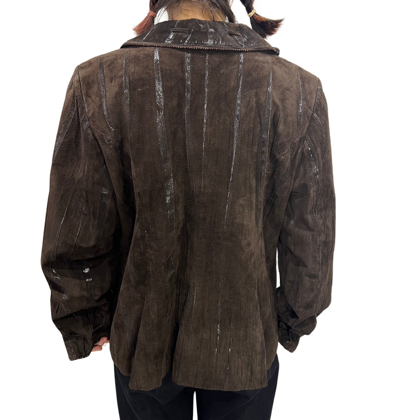 Avantur German Brown Leather Suede Jacket*