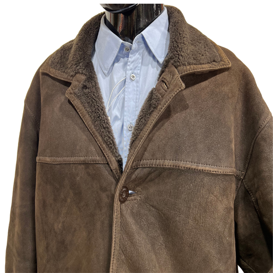 Dark Brown Vintage Warm Coat*