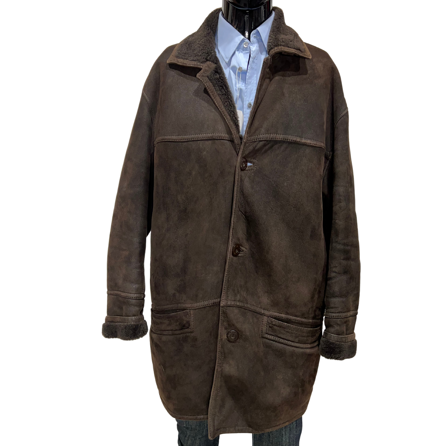 Dark Brown Vintage Warm Coat*