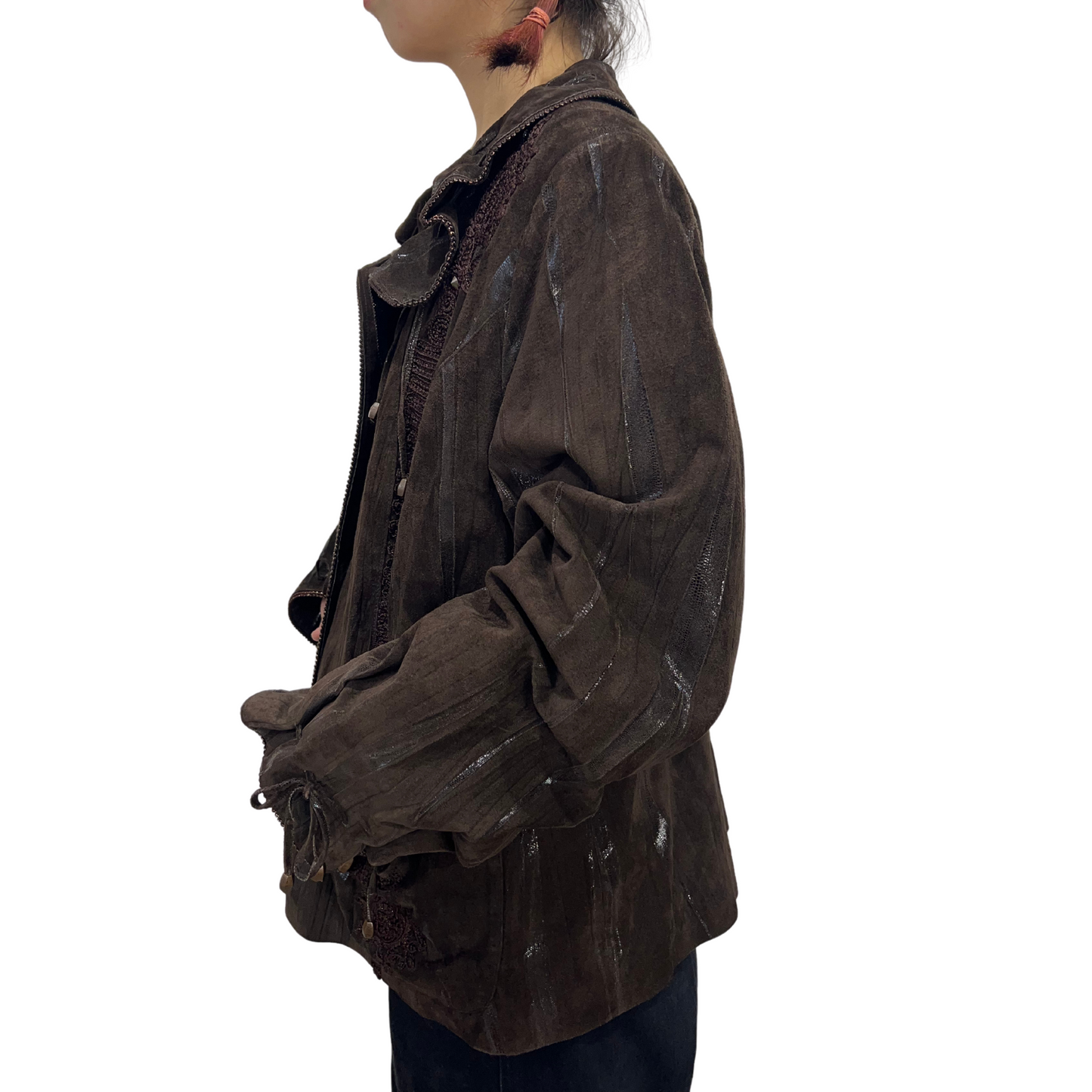Avantur German Brown Leather Suede Jacket*