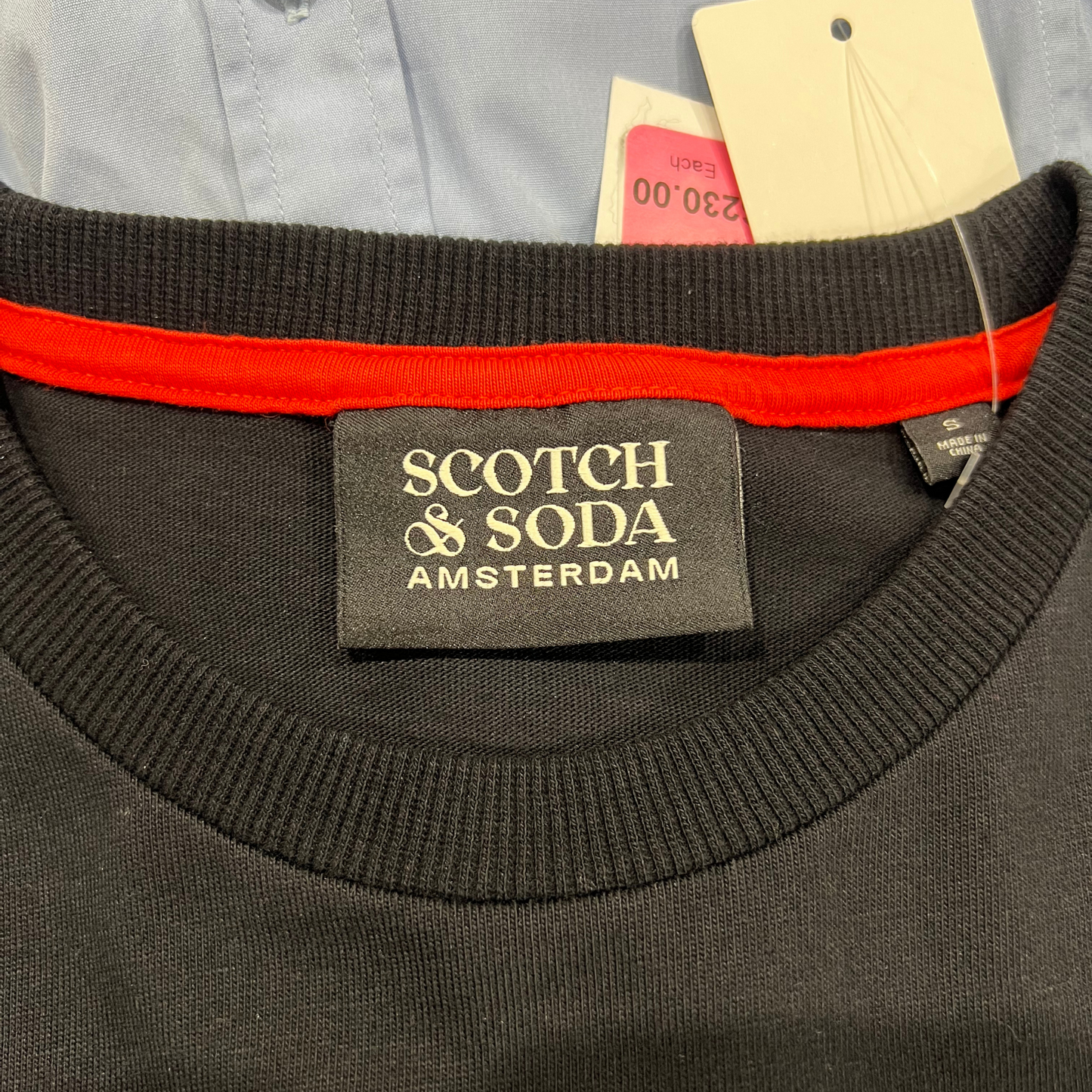 Scotch & Soda Black Graphic T-Shirt*