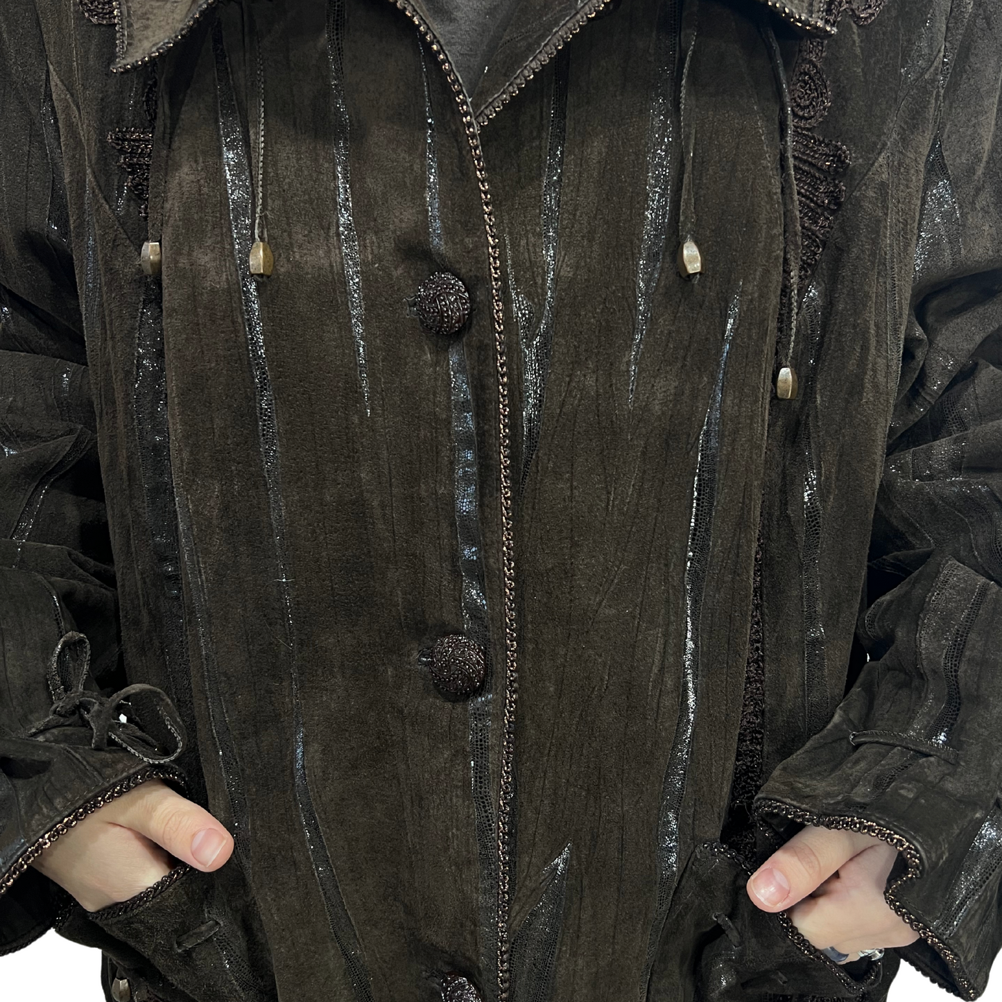 Avantur German Brown Leather Suede Jacket*
