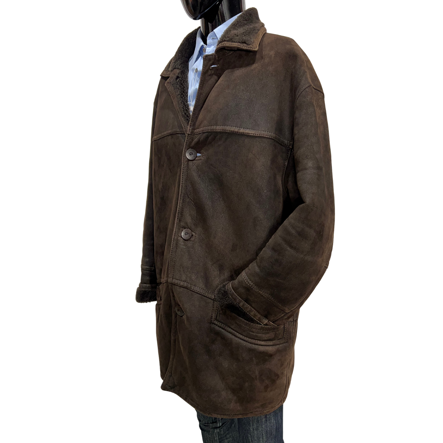 Dark Brown Vintage Warm Coat*