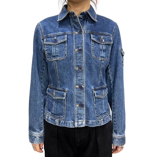 Vintage Jones New York Sport Stretch Denim Jacket*