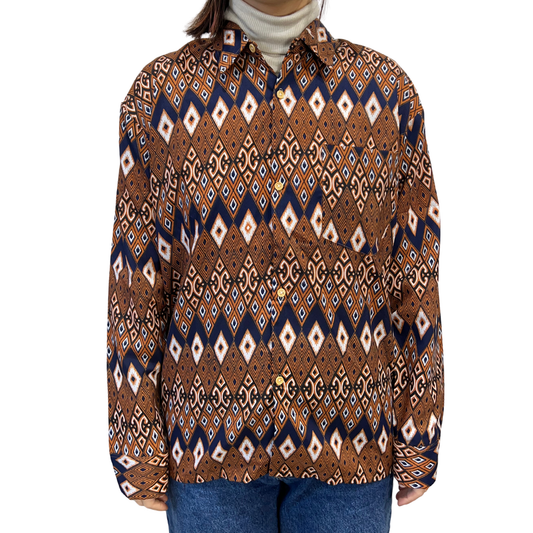 1980s Vintage Pierre Balmain Button-Up Shirt*