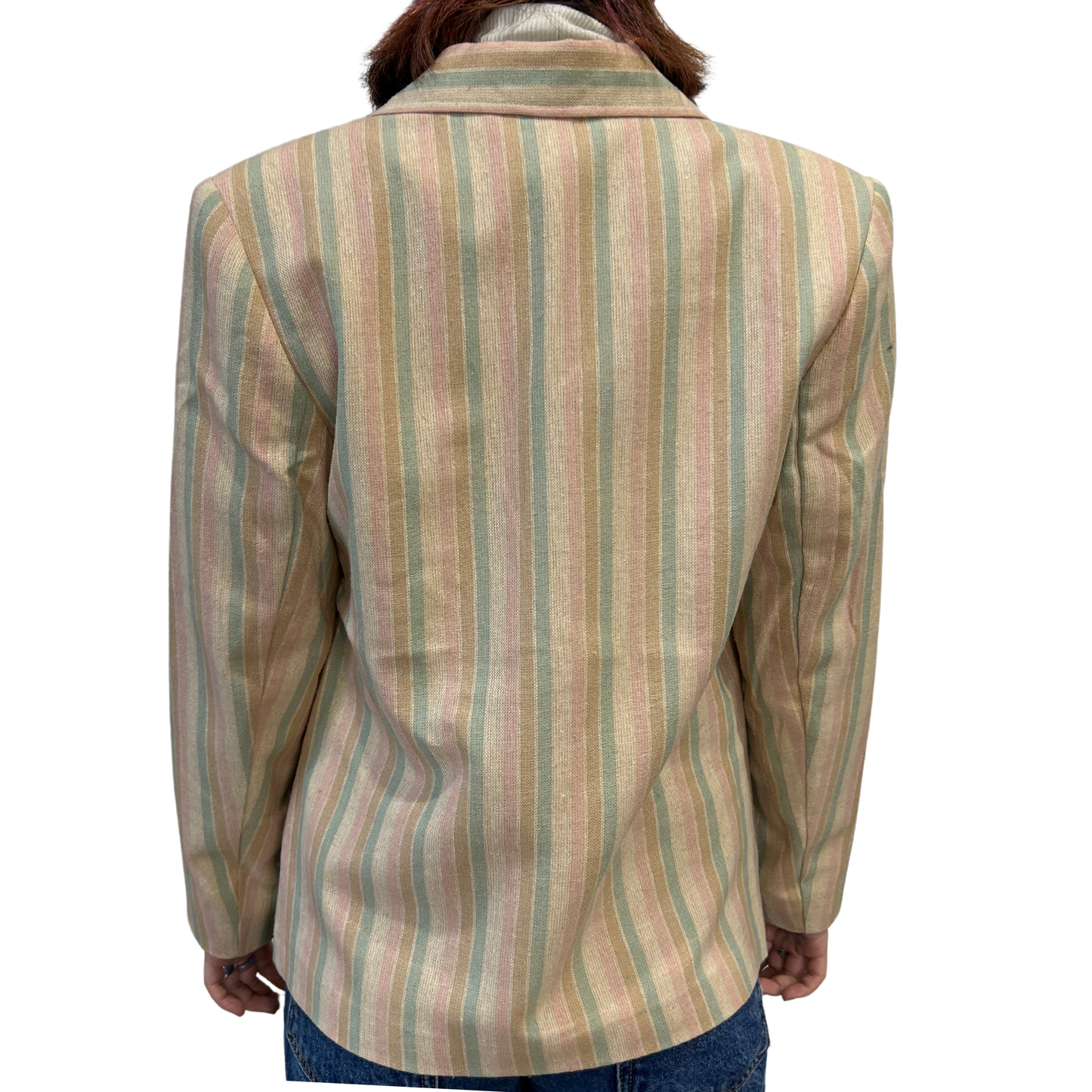1980s/90s Vintage Mika Petite Striped Blazer*