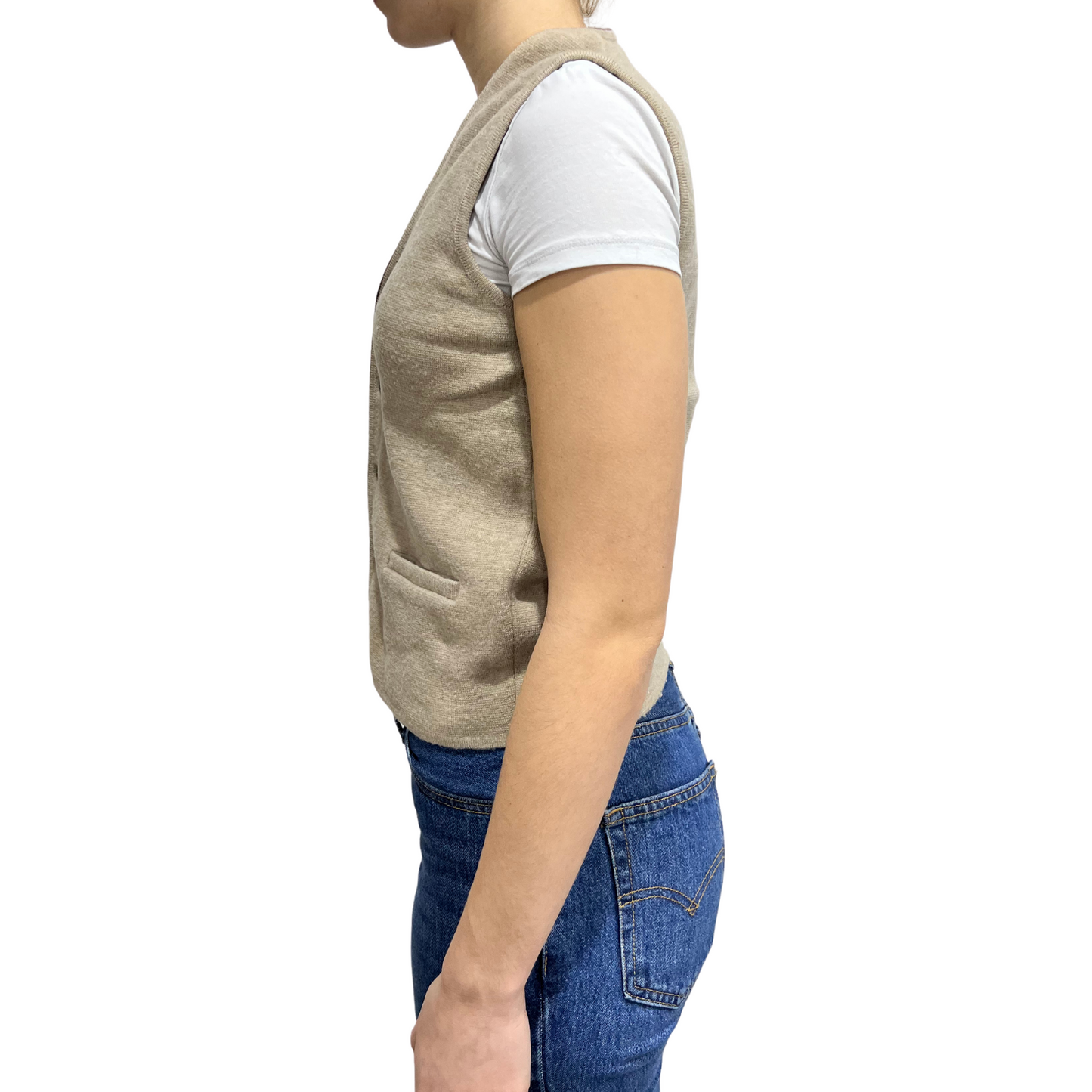 Snowy Mountain Vest - Pure wool
