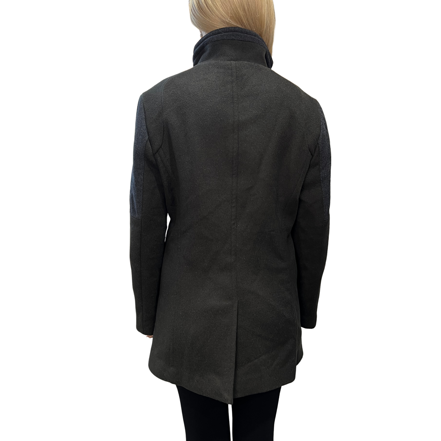 Codes Combine Wool-Blend Double-Breasted Coat