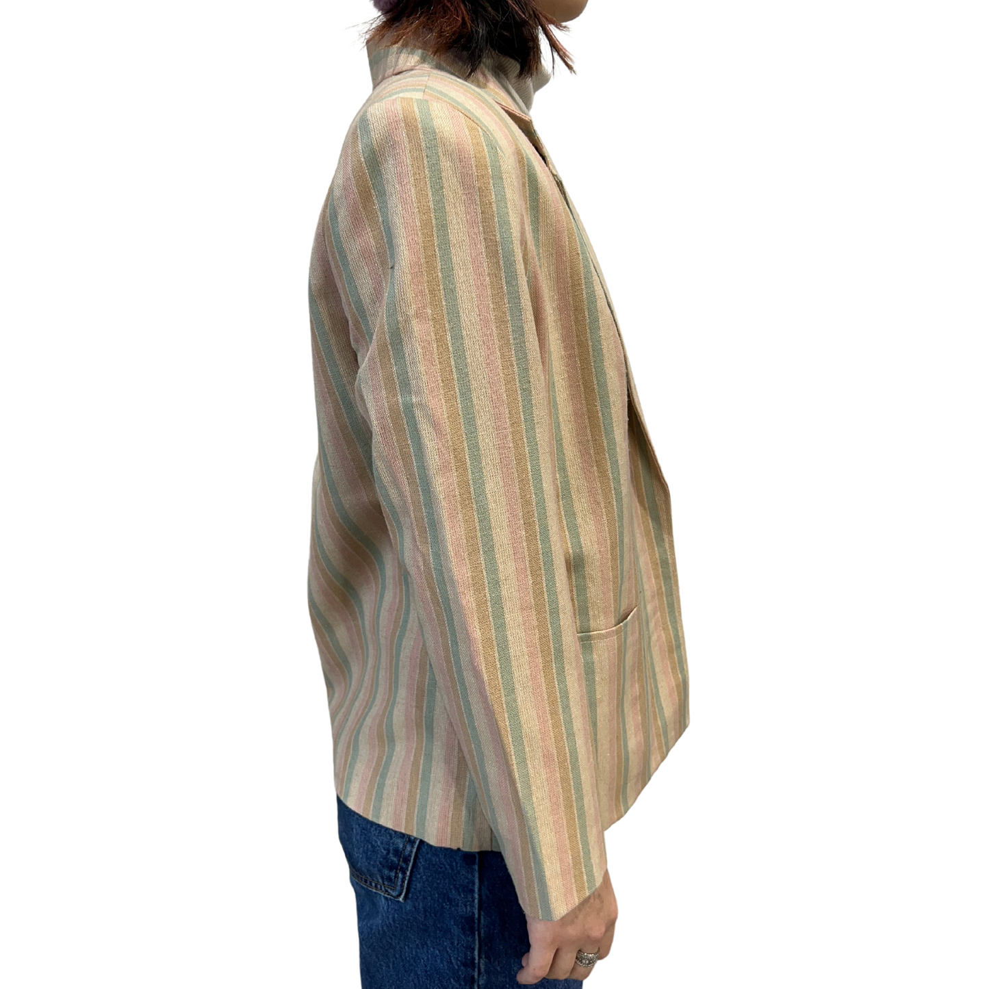 1980s/90s Vintage Mika Petite Striped Blazer*
