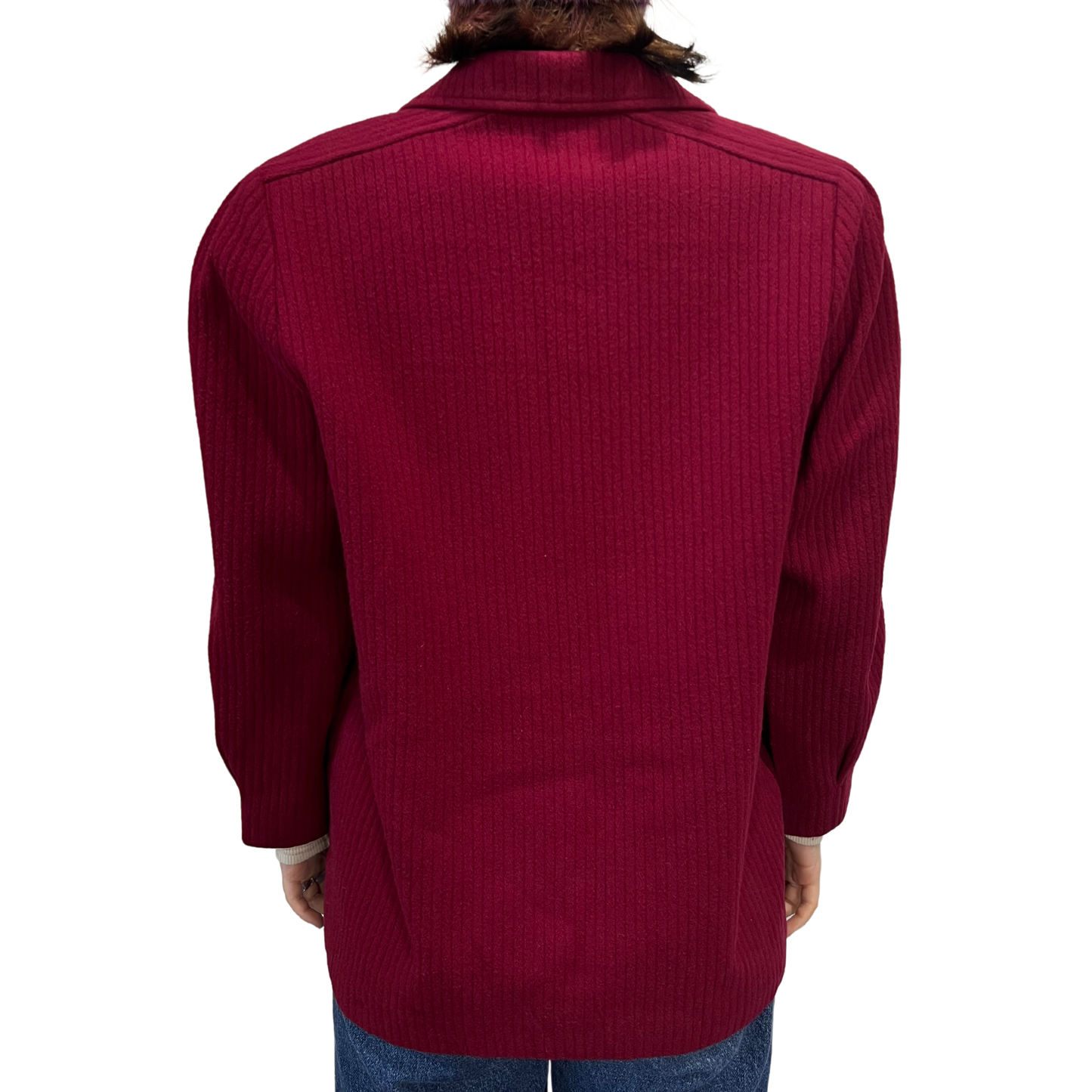 Vintage Burgundy Oversized Blazer*