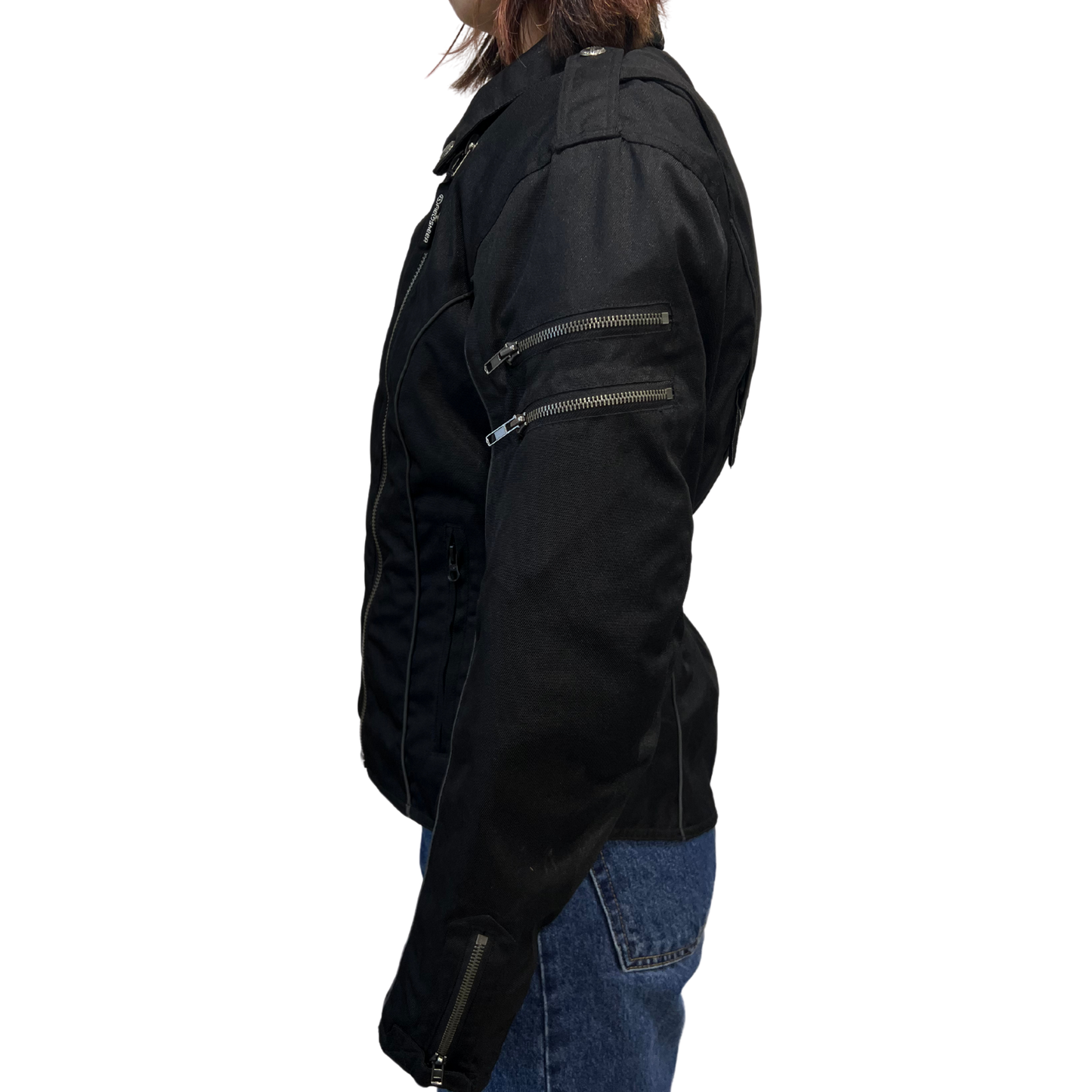 Fieldsheer Black Motorcycle Jacket*