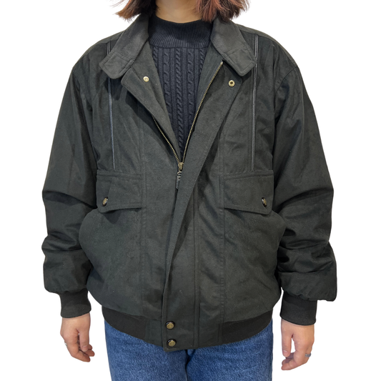 Vintage Contri Bute Bomber Jacket*