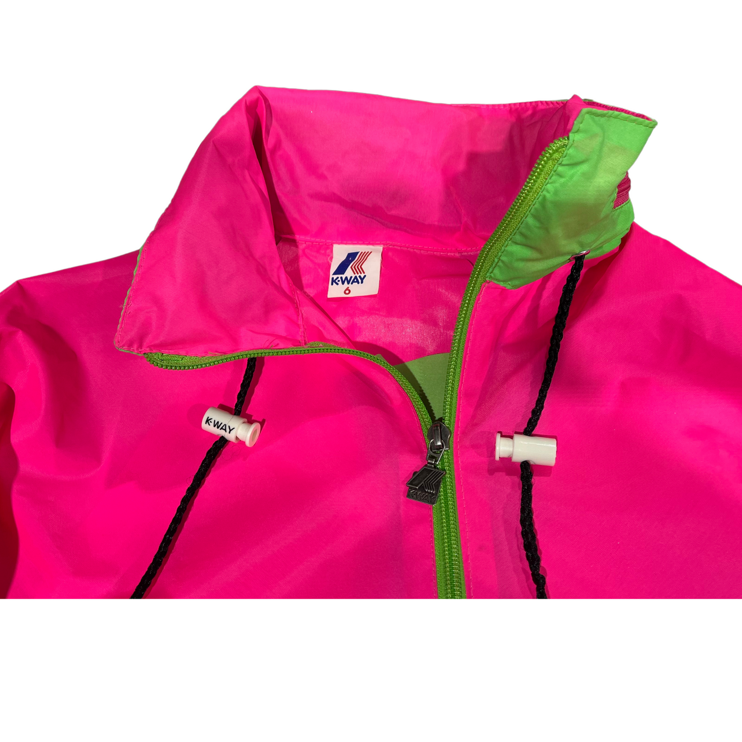 K-Way Vintage Hooded Windbreaker
