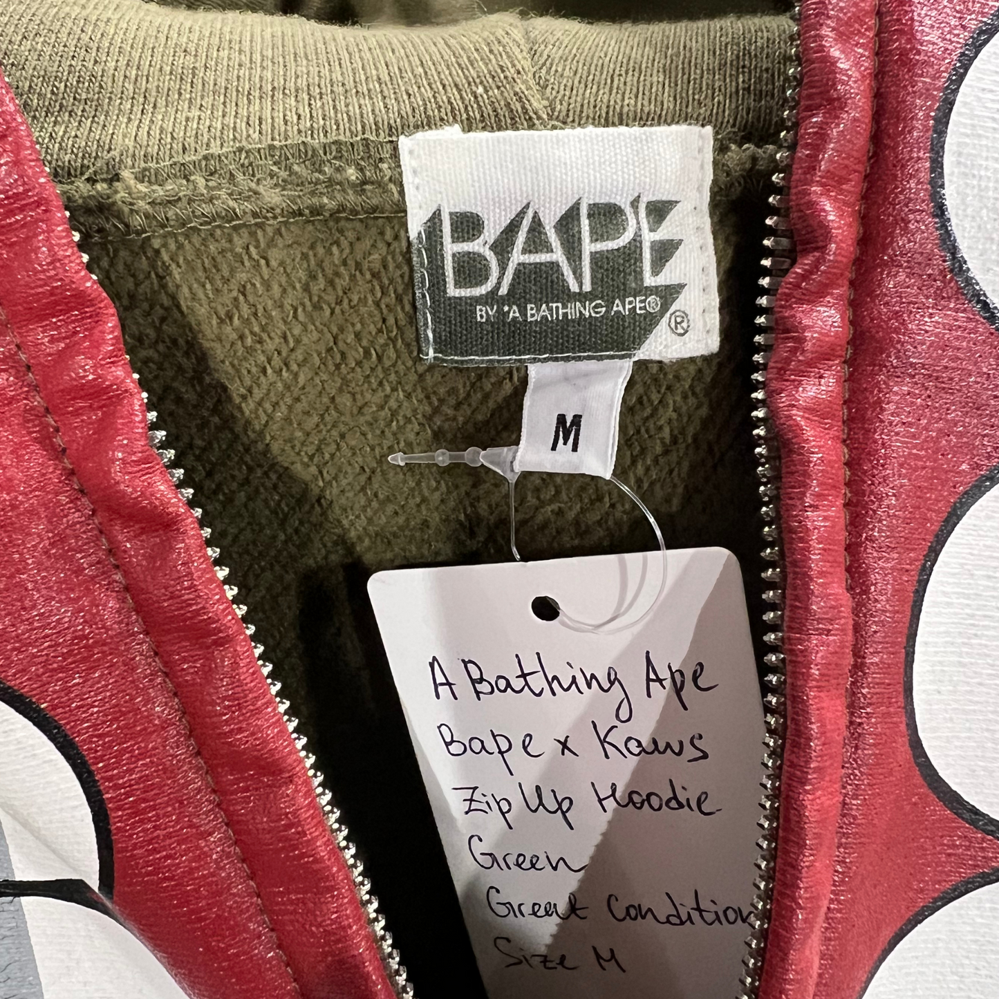 BAPE × KAWS CHOMPERS Full Zip Hoodie*