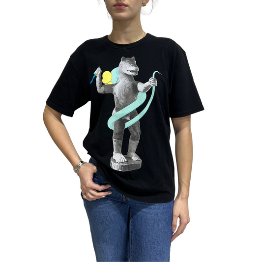 OriginalFake Black Graphic T-Shirt